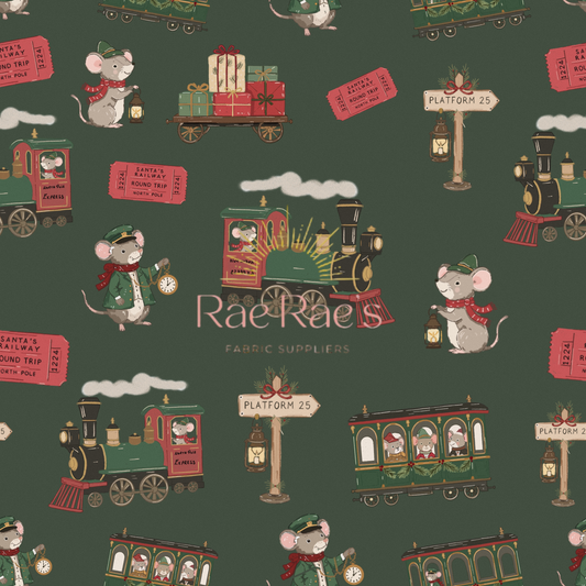 Santas Railway express - Green