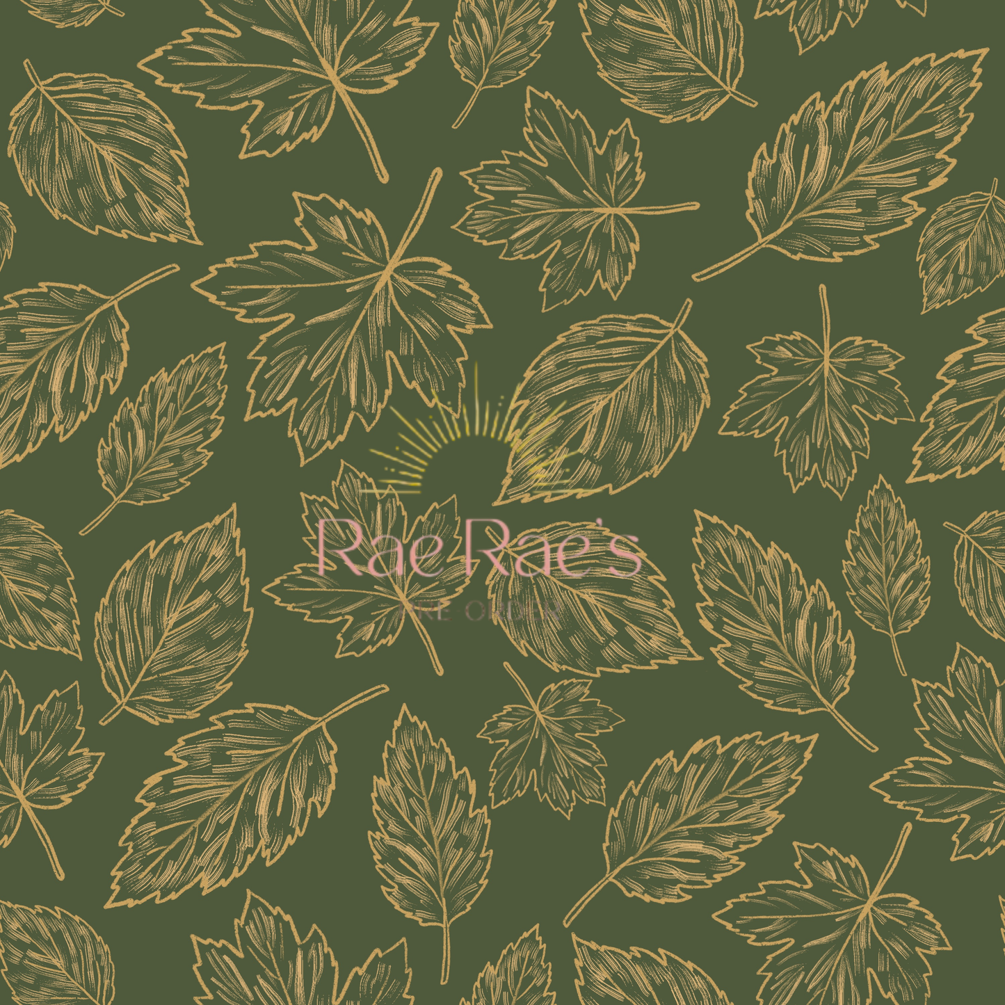 Fallen Ferns - Gold