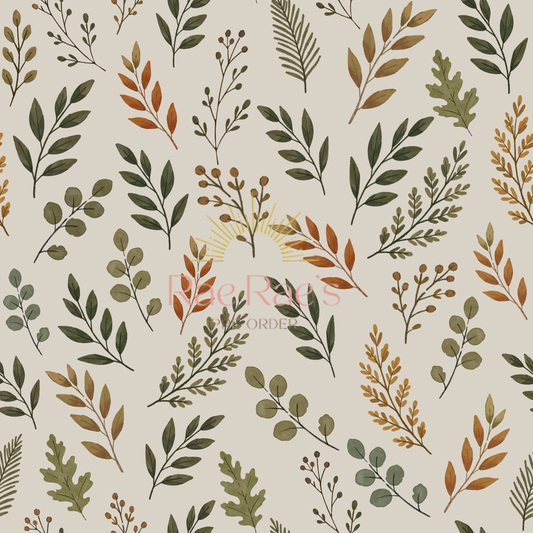 Autumn leaf - Cream