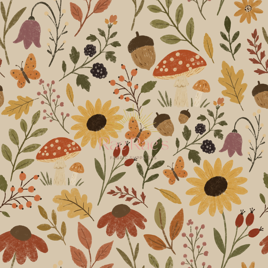 Oak & Toadstool - oatmeal